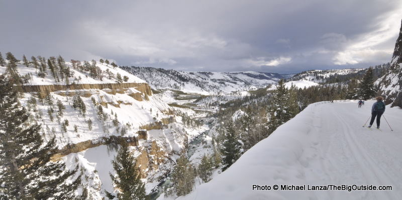 Tower Falls ski trail.