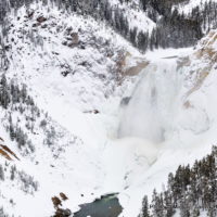 Lower Yellowstone Falls, Grand Canyon of the Yellowstone River.