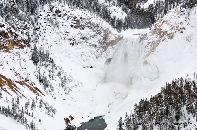 Lower Yellowstone Falls, Grand Canyon of the Yellowstone River.