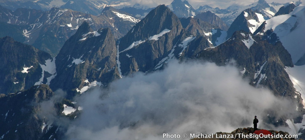 Sahale Glacier Camp, North Cascades National Park.