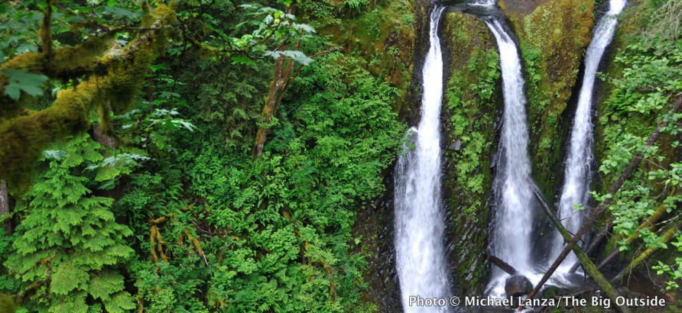 Triple Falls, Columbia Gorge.