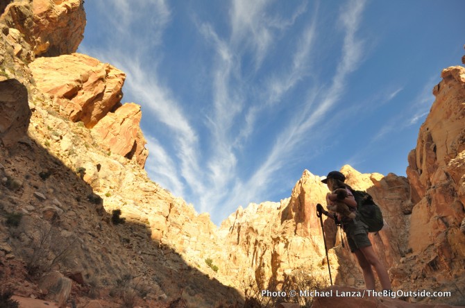 Alex in Spring Canyon, Capitol Reef N.P.