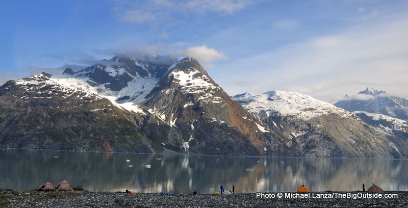 GB1-98 2nd campsite, Johns Hopkins Inlet, Glacier Bay