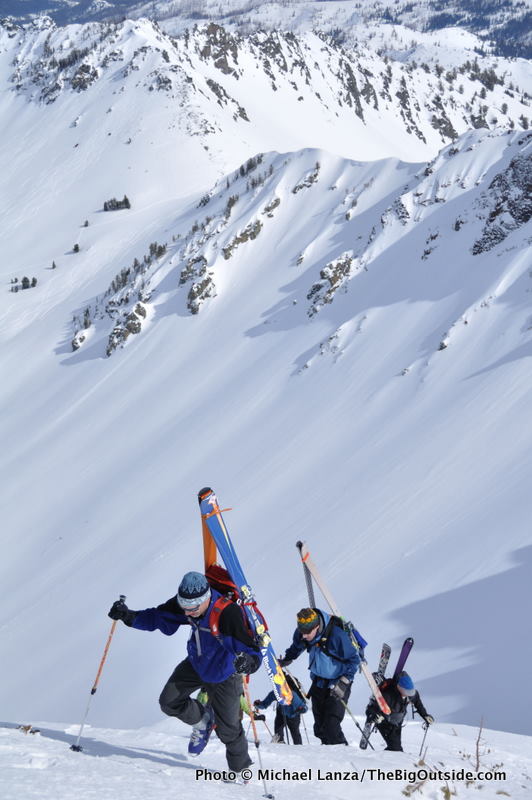 Wallo1-57 Climbing Red Mtn, Wallowa Mtns., OR