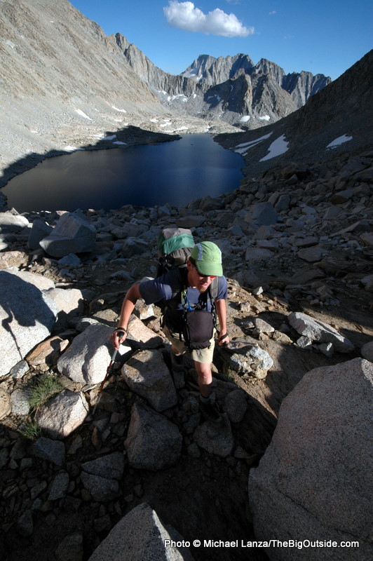 Sier2-39 Alpine Col route, Muir Wldrnes