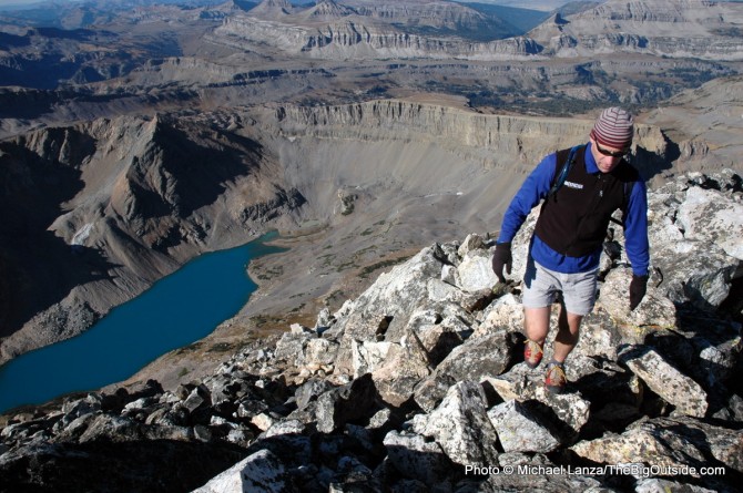 Hiking S. Teton