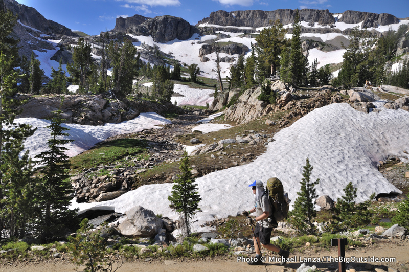 Tet16-86 S. Fork Cascade Canyon, Teton Crest Trail, Grand Teton NP