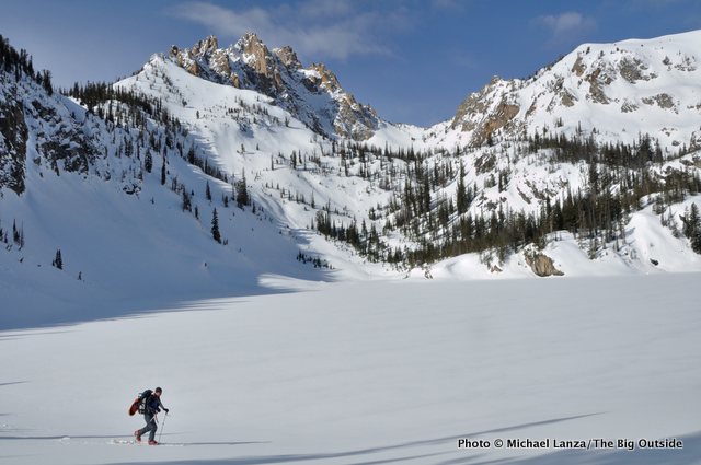 The Bench Lakes, below Mt. Heyburn, Sawtooth Mountains, Idaho.