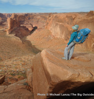 Above Crack-in-the-Wall, Coyote Gulch, Grand Staircase-Escalante National Monument, Utah