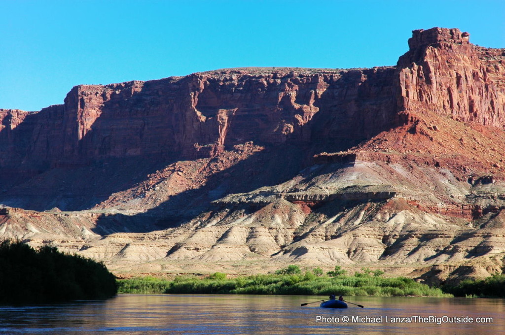 The Green River in Stillwater Canyon, Canyonlands National Park, Utah.