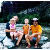Skilern Hot Springs, Smoky Mountains, Idaho.