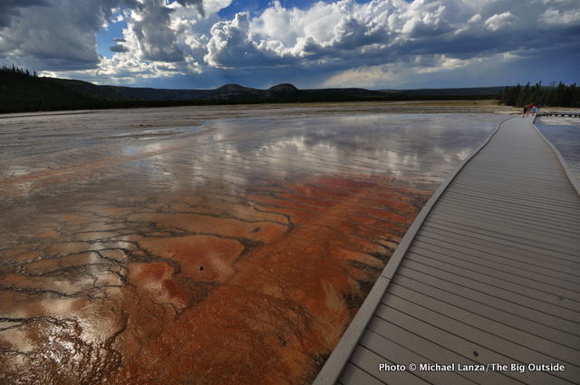 Grand Prismatic Geyser.
