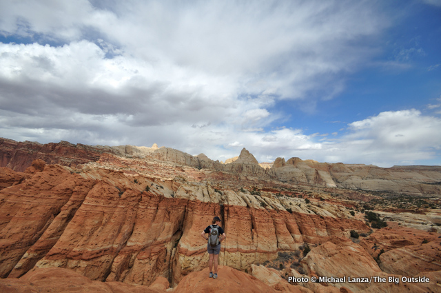 Near the Frying Pan Trail, Capitol Reef National Park.