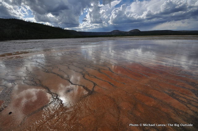 Grand Prismatic Geyser, Midway Geyser Basin, Yellowstone
