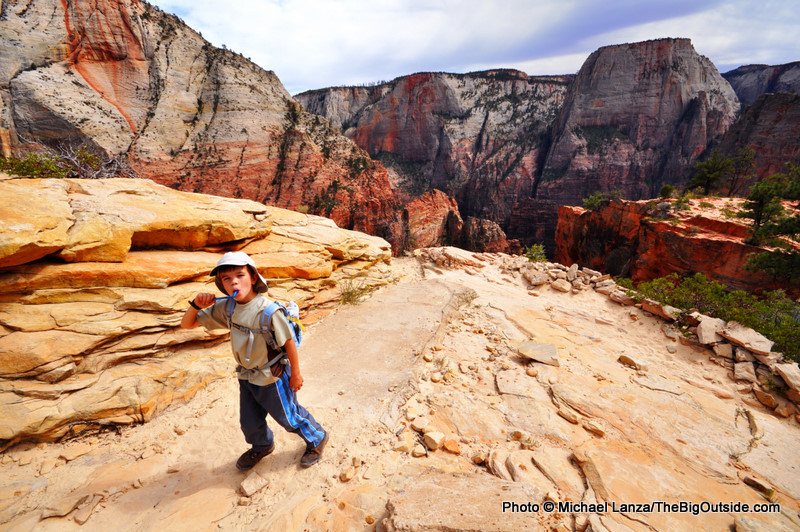 West Rim Trail, Zion National Park, Utah.