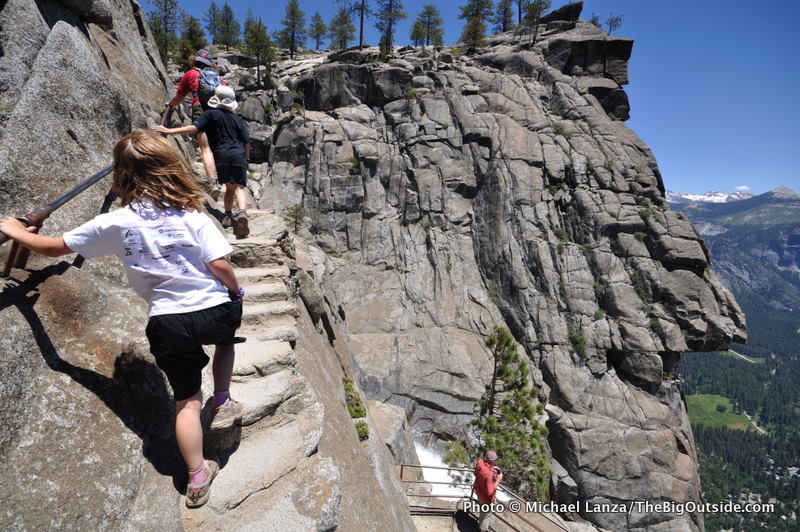 Upper Yosemite Falls Trail, Yosemite Valley.