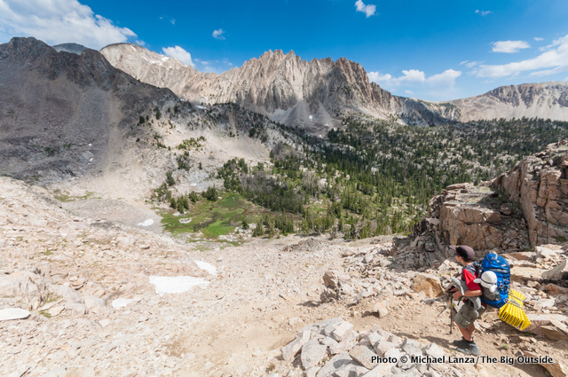 Big Boulder Lakes basin, White Cloud Mountains, Idaho.