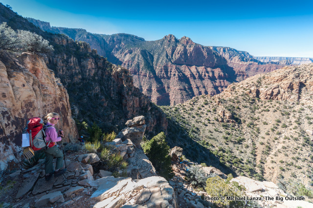 New Hance Trail, Grand Canyon.