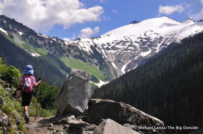 Hannegan Pass Trail, North Cascades National Park.
