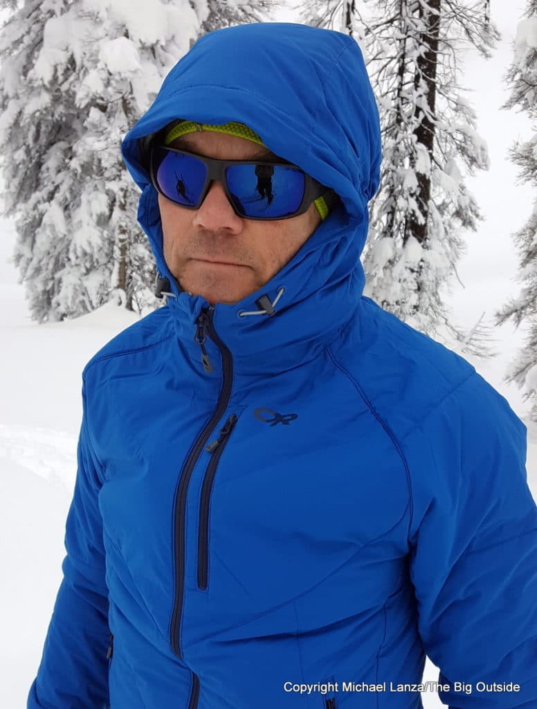 outdoor research refuge hooded jacket review